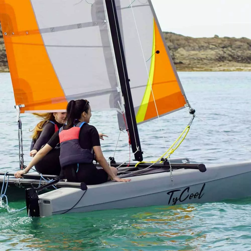 Catamaran école de voile 12 pieds - TY COOL