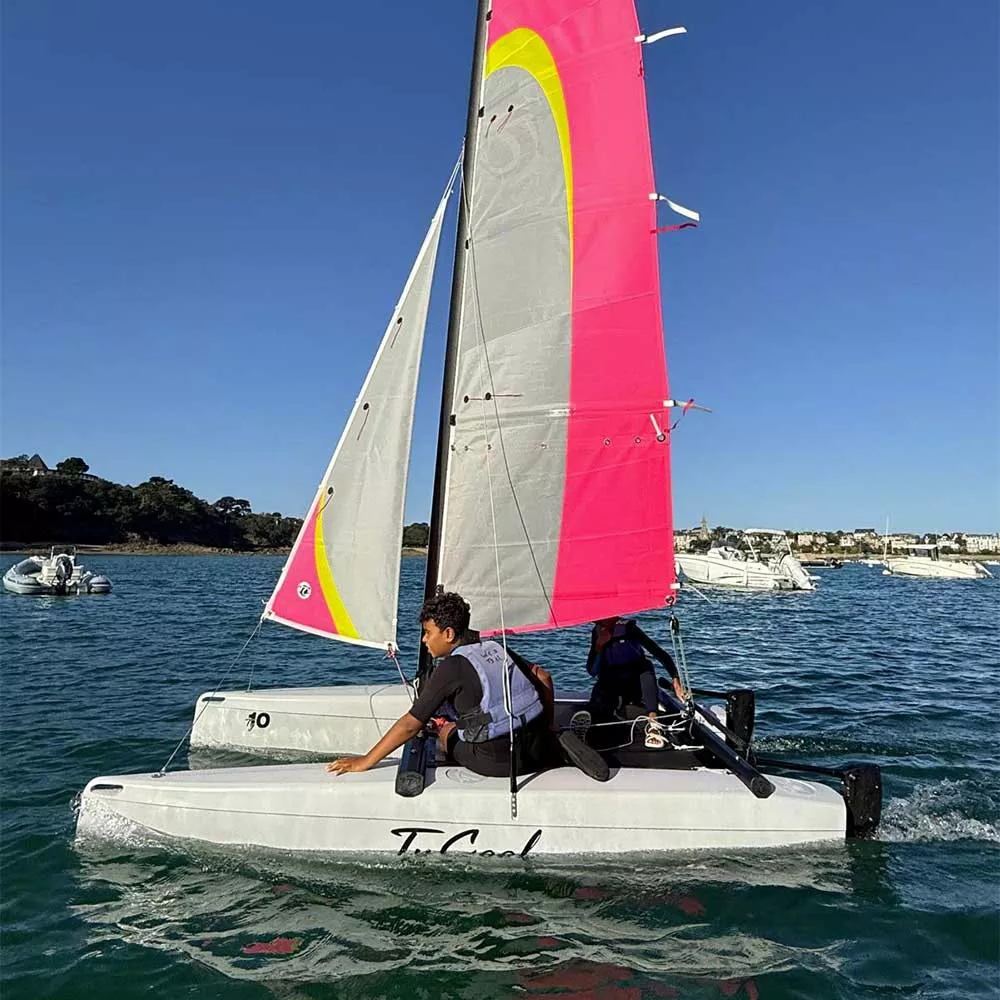 catamaran 10 pieds tycool tyten ecole de voile