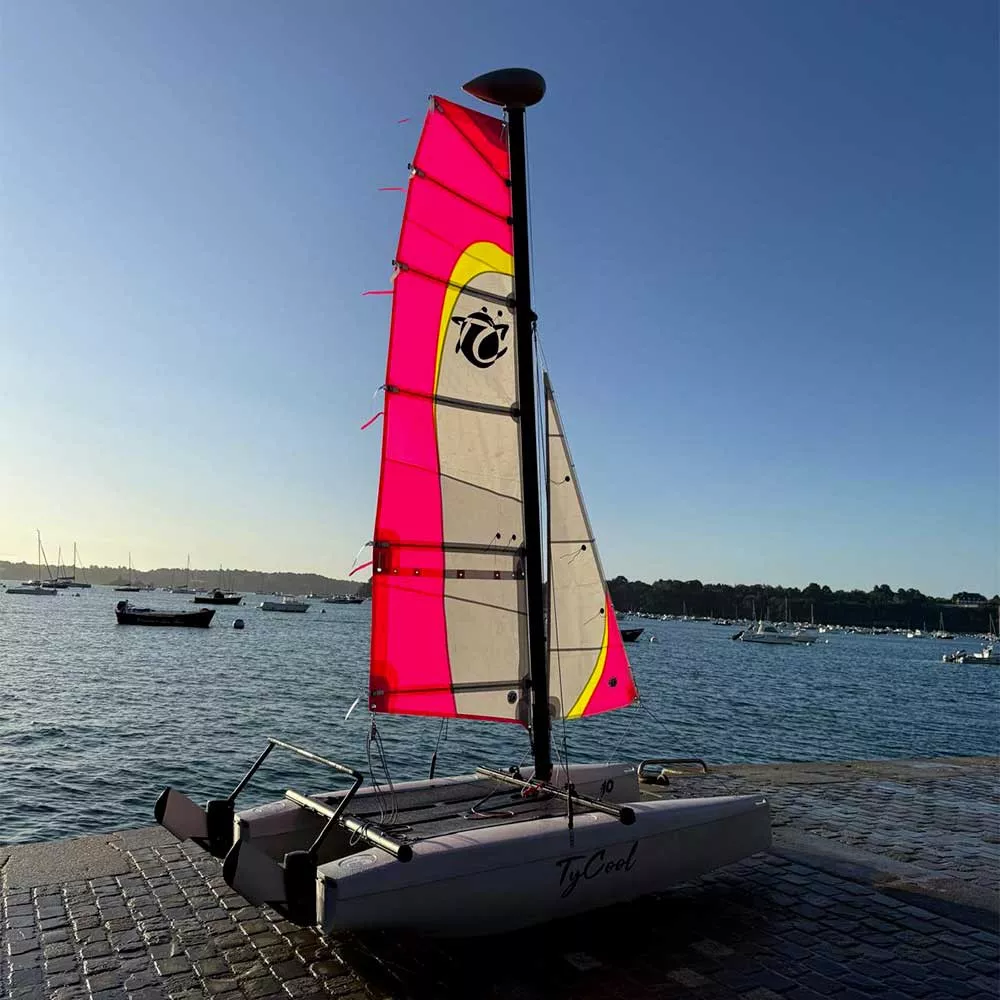 catamaran 10 pieds tycool tyten ecole de voile