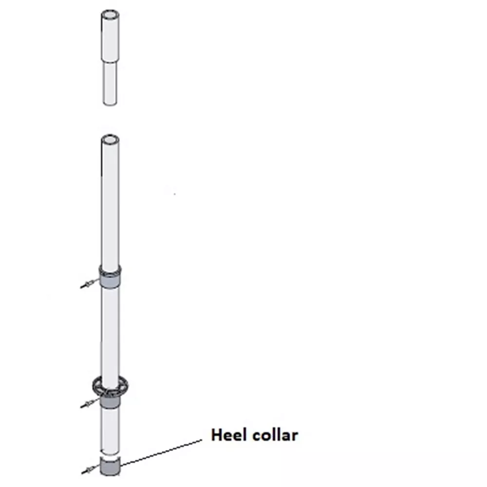 Collier inférieur de bas de mât FUNBOAT