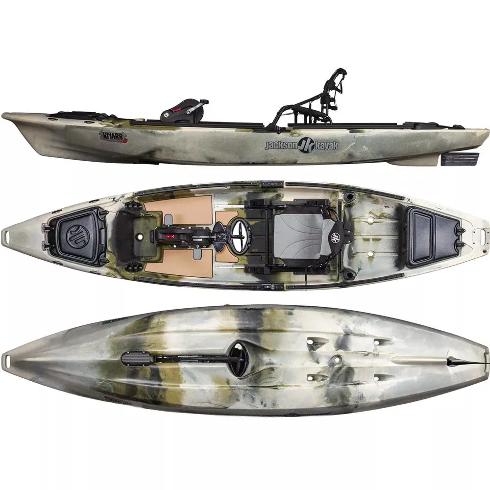 kayak de pêche Jackson Knarr FD Forest