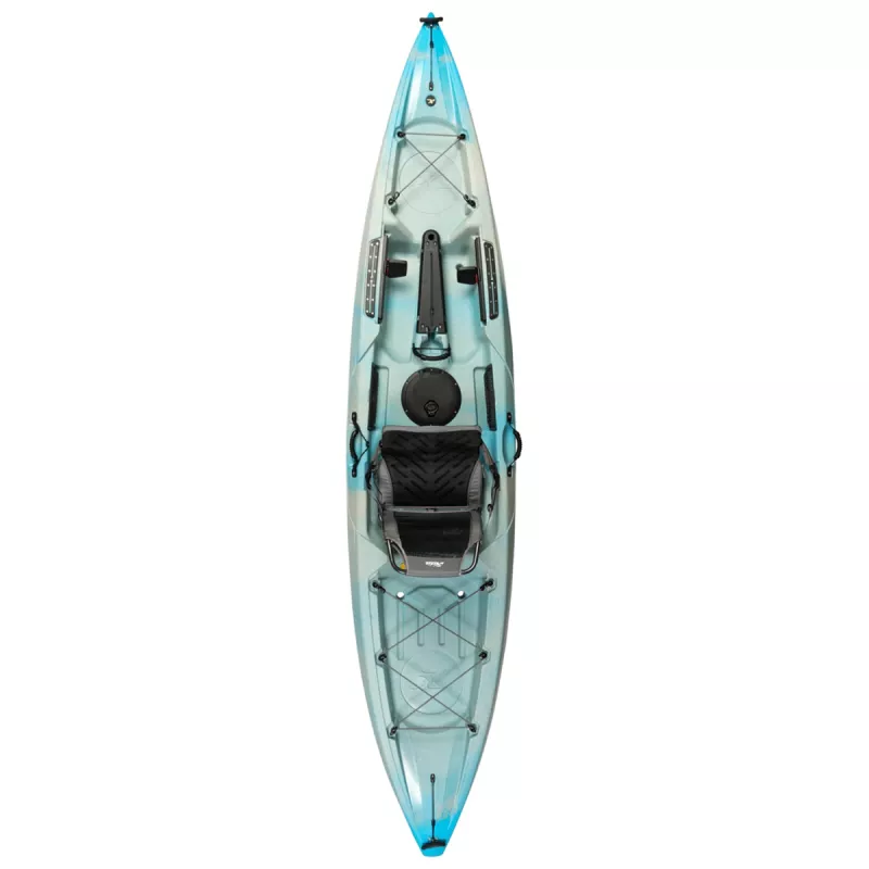 kayak de pêche à pagaie Hobie Quest 12.5 glacier sand