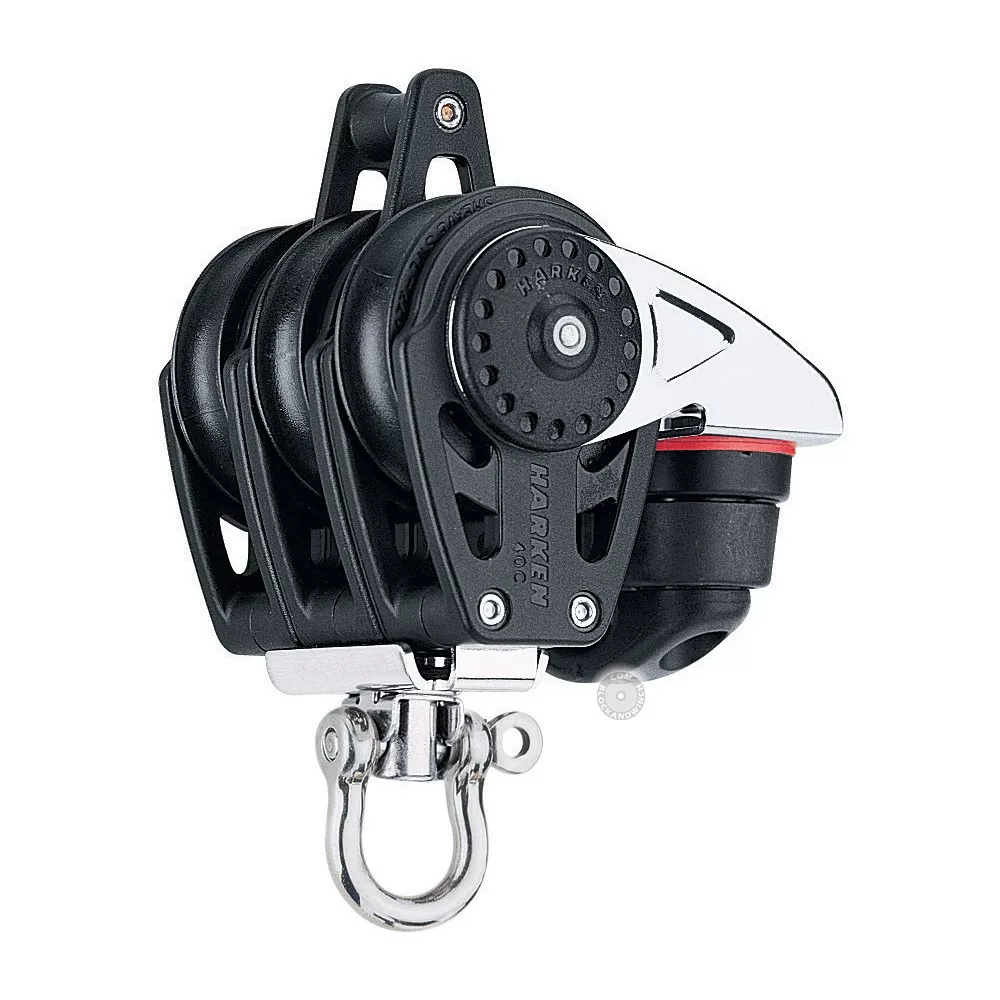 POULIE CARBO TRIPLE TAQ RGT 40MM