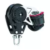 POULIE CARBO SIMPLE TAQUET 75 MM