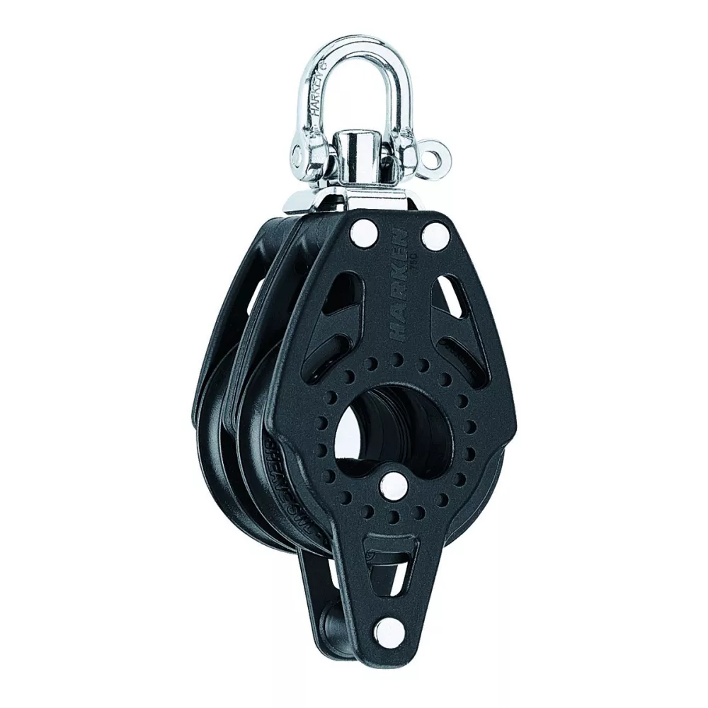 POULIE CARBO DOUBLE RGT 75 MM