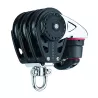 POULIE CARBO TRIPLE TAQUET 75MM