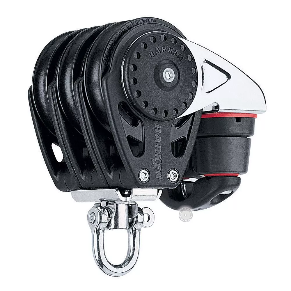POULIE CARBO TRIPLE TAQUET 57 MM