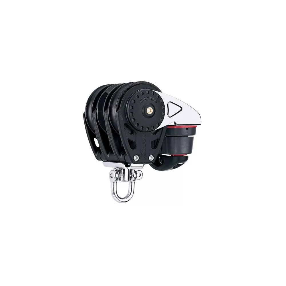Poulie HARKEN 57mm triple taquet ratchamatic