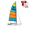 Eclaté Pièces Hobie Cat 14