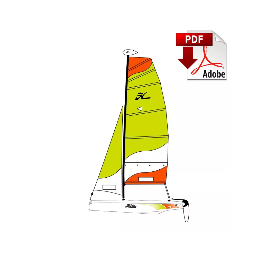 Eclaté Pièces Hobie Cat T1