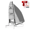 Eclaté Pièces Hobie Cat Tiger