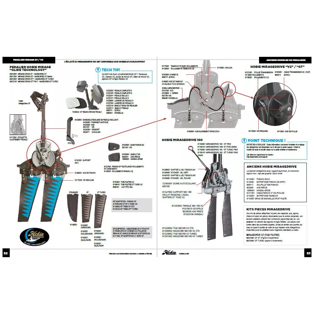 Chain Assy Mirage Drive V2 Hobie