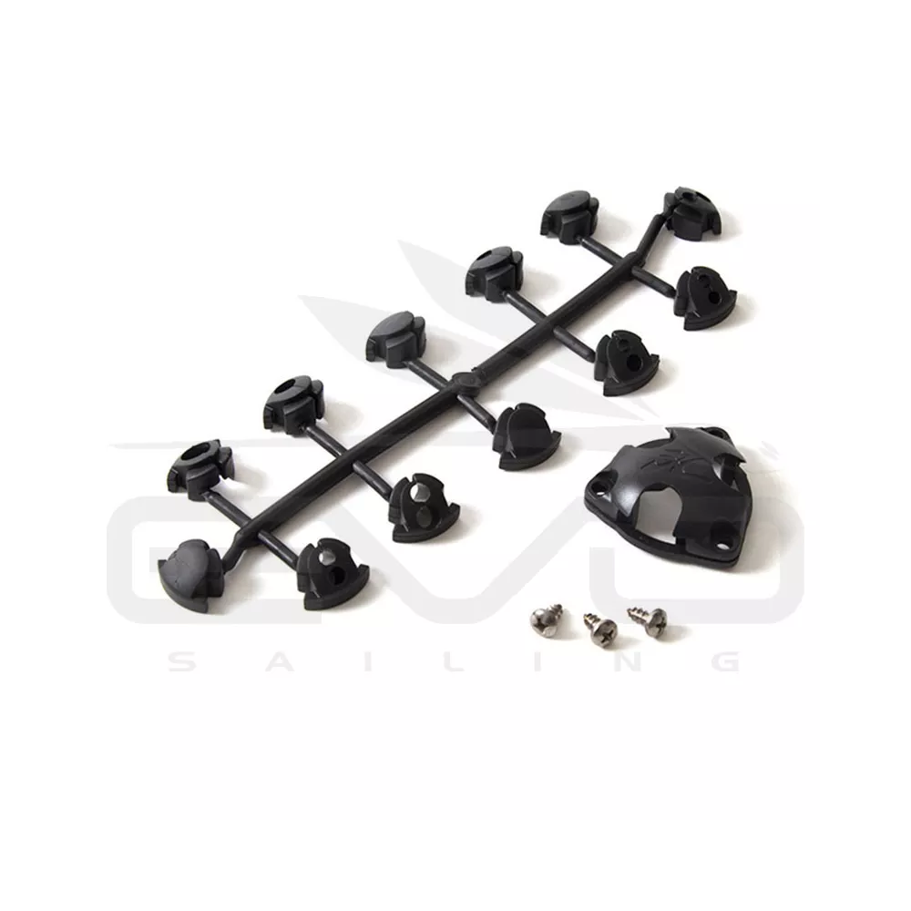 Passe-câble 3 voies (THRU HULL 3 WAY PLUG KIT)