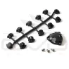 Passe-câble 3 voies (THRU HULL 3 WAY PLUG KIT)