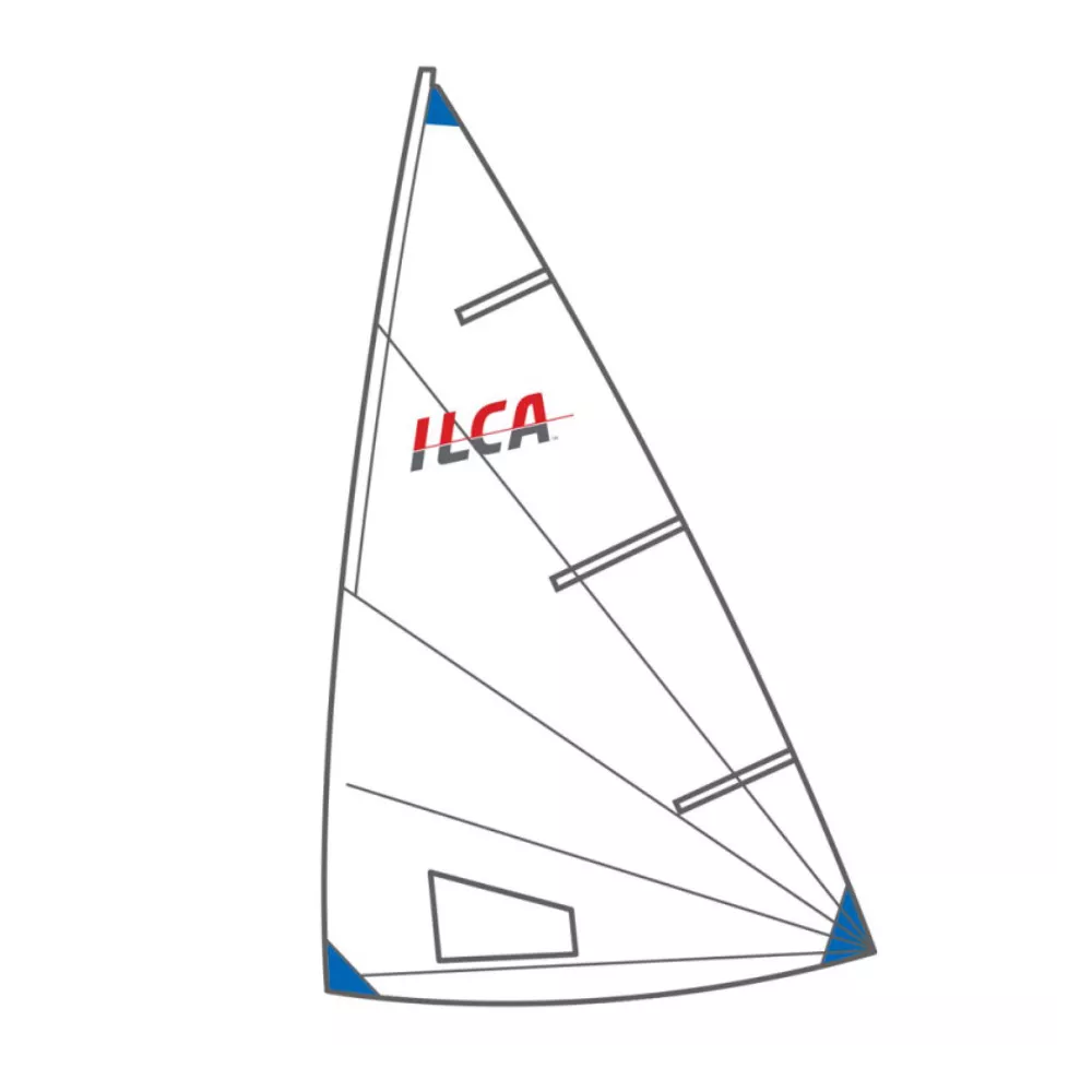 Voile régate ILCA 6