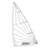 Voile Laser Standard MK2 Loisir