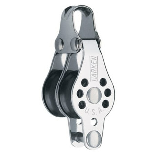 Poulie Harken 22mm Micro double ringot