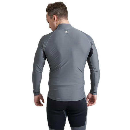 Maillot Lycra Manches Longues Seac Raa Long Evo - Anti-UV UPF 40+, Unisexe, Activités Aquatiques