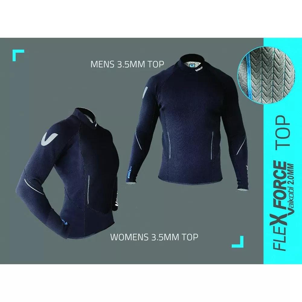 Top néoprène 3.5mm - VAIKOBI - Flexforce