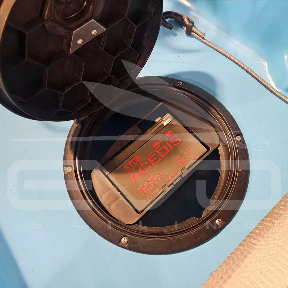 Support batterie 12V - HOBIE - (Holder, 12v FF Battery) 72025007